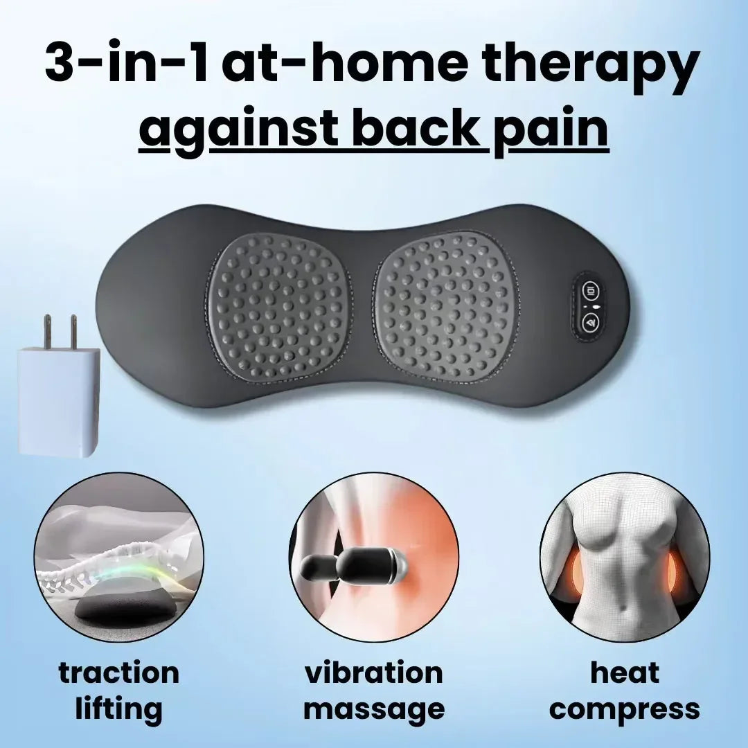 BackBliss Pro™ – Deep Tissue Smart Back Massager